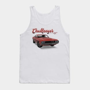 Challenger RT Orange front Tank Top